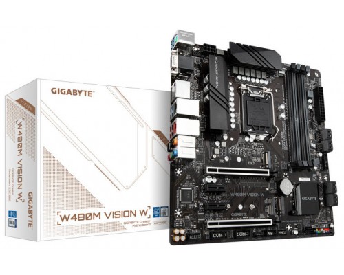 PLACA BASE GIGABYTE W480M VISION W 1200 MATX 4XDDR4